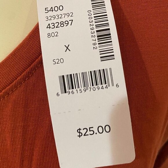 Addition Elle Size X NEW With Tags Buttery Soft Tee, Crimson Colour - Picture 2 of 3